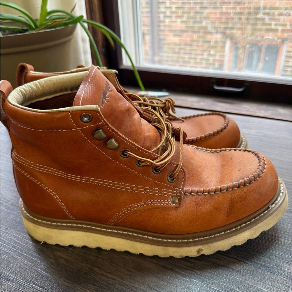 Golden fox men’s leather boots size 10